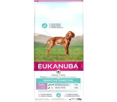 Eukanuba Daily Care Puppy Sensitive Digestion 12 kg / granule pre psy / pre šteňatá všetkých plemien / citlivý žalúdok