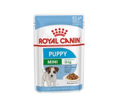 Royal Canin Mini Puppy in saucia 12 x 85 g / Kapsičky pre psov / pre šteňatá malých plemien od 1 do 10 kg / do 10 mesiacov