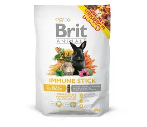 Brit Animals Immune Stick For Rodents 80 g / Zdravá maškrta pre hlodavce / 100% zelenina