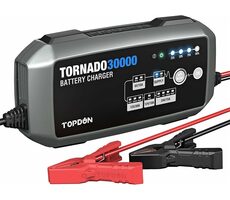 TOPDON nabíjačka autobatérie Tornádo 30000 / 30A / štartovacie káble