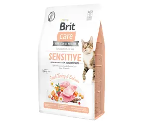 Brit Care Cat Grain-Free Sensitive Healthy Digestion &amp; Delicate Taste 2 kg