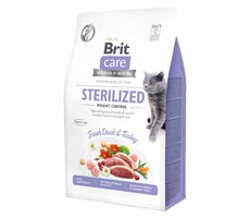 Brit Care Cat Grain-Free Sterilized Weight Control 400 g / Kompletné krmivo pre dospelé a sterilizované mačky