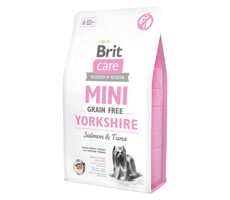 Brit Care Mini Grain Free Yorkshire 2 kg / Kompletné krmivo pre psov / Hypoalergénne / pre yorkšírskych teriérov