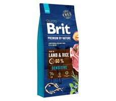 Brit Premium by Nature Sensitive Lamb 15 kg / Kompletné krmivo pre psov / pre psov s citlivým zažívaním