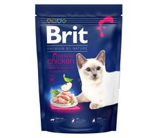 Brit Premium by Nature Cat. Sterilized Chicken 1.5 kg / Kompletné prémiové krmivo pre mačky / kastrované mačky