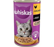 Whiskas Kuracie v šťave 400 g / Konzerva pre mačky / dopredaj