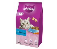Whiskas Dry s tuniakom 14 kg / pre dospelé mačky / dopredaj