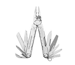 Leatherman Rebar Multitool s nylonovým puzdrom Strieborná / Multitool / 17 nástrojov / 189 g