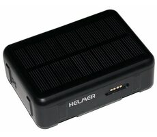 HELMER LK 515 čierna / GPS lokátor pre hospodárske zvieratá / solárne nabíjanie / SIM / IP67