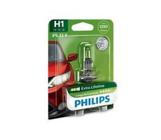 Philips H1 LongLife EcoVision 12V 55W 1 ks / Autožiarovka / pätica P14.5S