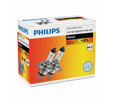 Philips H4 Vision 12V 60/55W 2 ks / Autožiarovka / pätica P43t-38