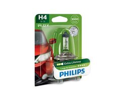 Philips H4 LongLife EcoVision 12V 60/55W 1 ks / Autožiarovka / pätica P43t-38