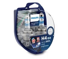 Philips H4 RacingVision GT200 12V 60/55W 2 ks / Autožiarovka / pätica P43t-38