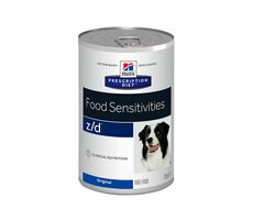 Hill&#39;s PD Canine Food Sensitivities 370 g / konzerva pre psov / Diéta na starostlivosť o jemné trávenie
