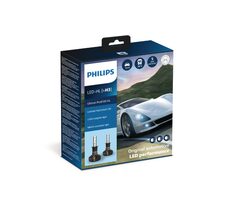 Philips LED H3 Ultinon Pro9100 HL 12/24 V 13.2W 2 ks / Autožiarovka LED / pätica PK22s