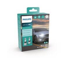 Philips LED H4 Ultinon Pro5100 HL 12/24 V 12W 2 ks / Autožiarovka LED / pätica P43t