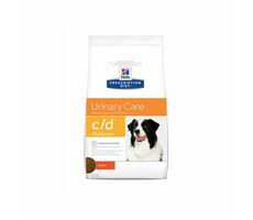 Hill&#39;s Prescription Diet Canine c/d Multicare 12 kg / suché krmivo pre psov / s kuracím mäsom / močové kamene