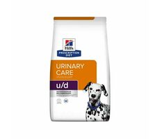 Hill&#39;s PD Urinary Care Canine u/d Multicare 4 kg / suché krmivo pre psov / zníženie recidívy struvitových kameňov