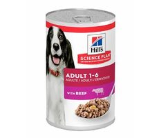 Hill&#39;s Science Plan Canine Adult Beef 370 g / konzerva pre psov / s hovädzím mäsom / pre dospelých 1-6 rokov