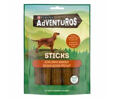 Purina Adventuros Sticks 120 g / odmena pre psov / bizón