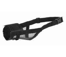 TRIXIE 19261 Náhubok nylonový so sieťkou XS - S 15-20 cm čierna / polyester