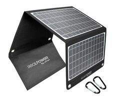 RealPower SP-22E / Solárny panel / 22W / USB-A &amp; USB-C / IPX5