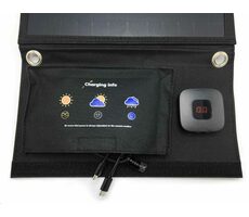 CROSSIO SolarPower 28W 3.0 / Solárna nabíjačka / 1x USB-A / 1x USB-C
