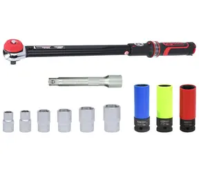 KS Tools Momentový kľúč ERGOTORQUEprecision 1/2" / 20-200 Nm / 11 dielov