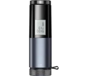 Baseus CRCX-01 Digitálny alkohol tester bez náustku čierna / LCD 