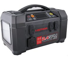LOKITHOR AW401 5v1 - štartovací zdroj čierna / 2500 A / 12 V / 74 Wh / USB-A / USB-C