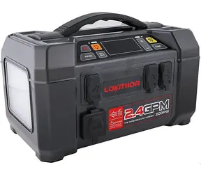 LOKITHOR AW401 5v1 - štartovací zdroj čierna / 2500 A / 12 V / 74 Wh / USB-A / USB-C