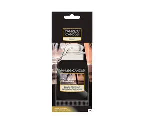Yankee Candle Car Jar Black Coconut Vôňa do auta na zavesenie