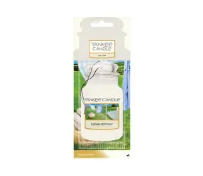 Yankee Candle Car Jar Clean Cotton Vôňa do auta na zavesenie