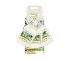 Yankee Candle Car Jar Clean Cotton 3 Ks Vôňa do auta na zavesenie