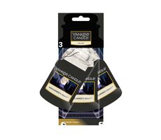 Yankee Candle Midsummer´S Night vôňa do auta - sada 3 Ks papierových auto visačiek