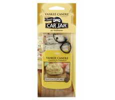Yankee Candle Car Jar Vanilla Cupcake Vôňa do auta na zavesenie