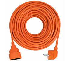 Solight PS12O 1z predlžovací prívod 15 m oranžová / 3 x 1.5mm2