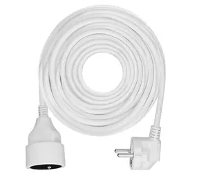 Solight PS12 1z predlžovací prívod 15 m biela / 3 x 1.5mm2