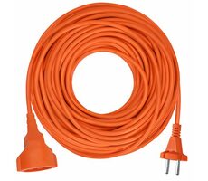 Solight PS22 1z predlžovací prívod 20 m oranžová / 2 x 1.5mm2