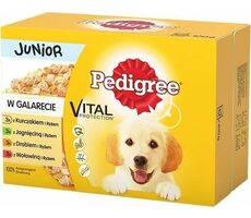 Pedigree Junior Selection Mix - Wet dog food 12x100 g / kapsičky pre psov