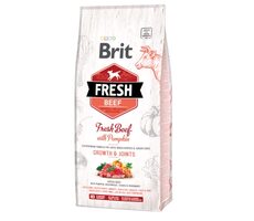 Brit Fresh Beef with Pumpkin Puppy Large Growth &amp; Joints 12 kg / Granule pre psy / pre šteňatá