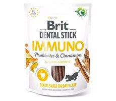 Brit Dental Stick Immuno Probiotics &amp; Cinnamon 251g / Dentálna maškrta