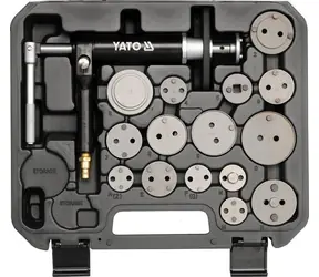 YATO YT-0671 / Súprava pneumatická na montáž kotúčových bŕzd / 1/4" / 16ks