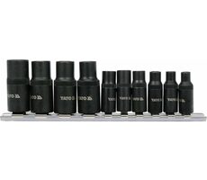 YATO YT-29280 / Sada adaptérov / 1/4" &amp; 3/8" / 10 ks