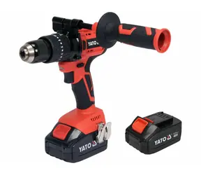 YATO YT-82791 / Aku príklepová vŕtačka / 2100 RPM / 75 Nm / 18V / 2x 3Ah / dopredaj