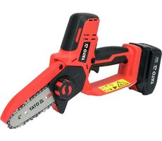 YATO YT-828135 / Aku Motorová píla / 3200 RPM / 10 cm / 18V / 1x 2Ah