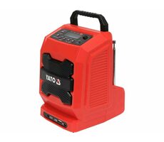 YATO YT-82940 / Stavebné rádio / FM / AM / BT / AUX / 18V / bez Aku