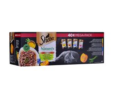 Sheba Nature&#39;s Collection Mix 40x85g / Kapsičky pre mačky