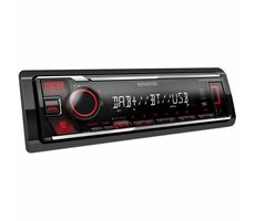 Kenwood KMMBT408DAB / Autorádio / 1DIN / DAB+ / BT / USB / AUX-IN