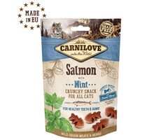 CARNILOVE Cat Crunchy Snack Salmon &amp; Mint 50 g